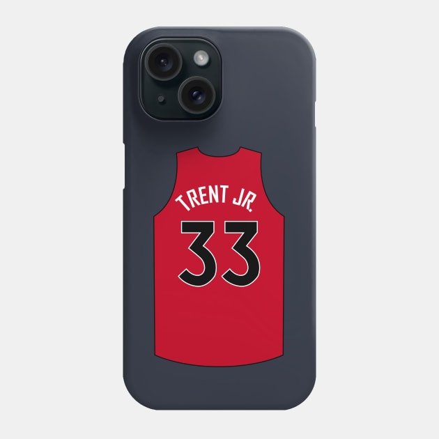Gary Trent Jr Toronto Jersey Red Qiangy Phone Case by qiangdade