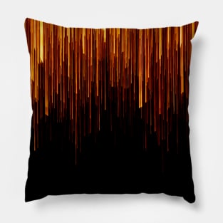 Gold Line Pattern Pillow