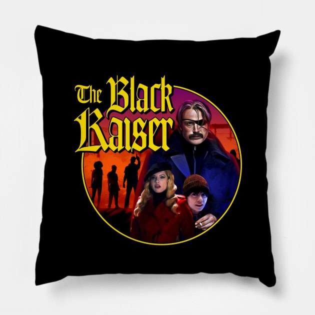 The Black Kaiser Pillow by Trazzo