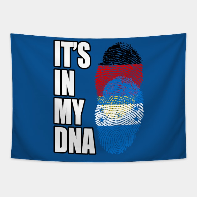 German and Honduran Mix DNA Heritage Tapestry by Just Rep It!!