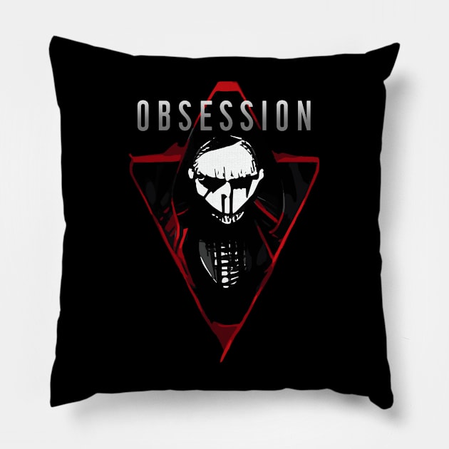 Obsession Pillow by Lolebomb