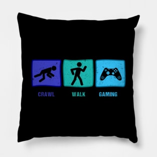 Crawl Walk Gaming - Online Gaming Pillow