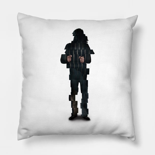 The Prisoner Pillow by charliepadgett