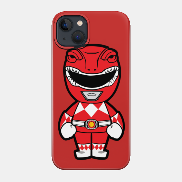 Red Ranger Chibi - Red Ranger - Phone Case