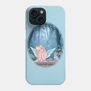 Little Miracles Angel & Kitten Phone Case