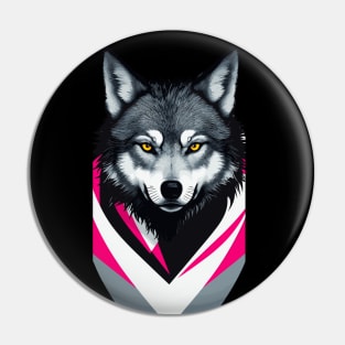 Wolf T Shirt Pin