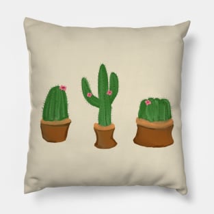 Blooming Cacti Pillow