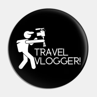 Travel Vlogger - Vlog Lover Pin