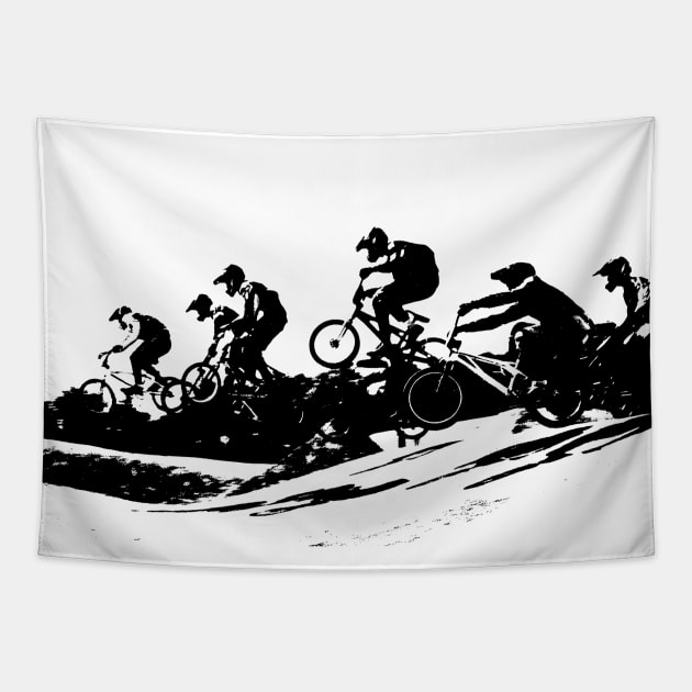 bmx Tapestry by rickylabellevie