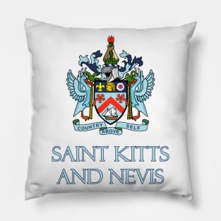 Saint Kitts and Nevis - Coat of Arms Design Pillow