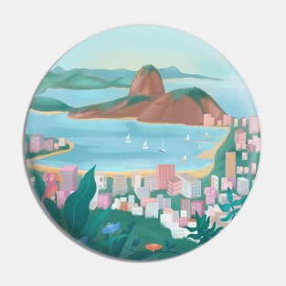 Rio De Janeiro city, Brazil Pin