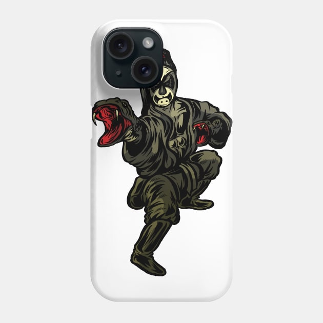 Deadly Venom Snake Phone Case by Thomcat23