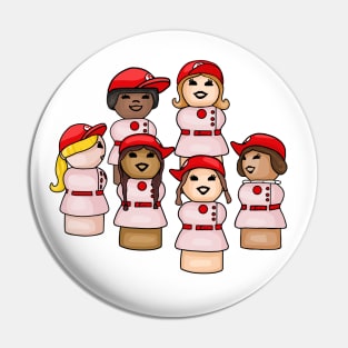 The Little Rockford Peaches Pin