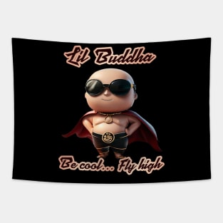 Lil Buddha superhero Tapestry