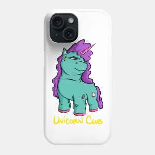 Type 1 Diabetic Unicorn Club Green Phone Case