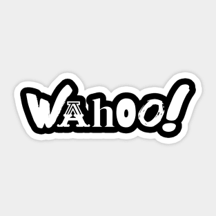 team wahoo Sticker for Sale by robinauts