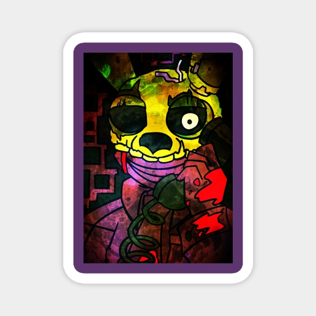 FNAF - Ring Ring Magnet by ScribbleSketchScoo