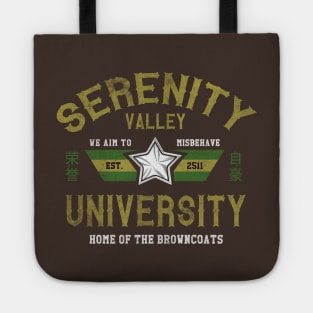 Serenity Valley University Tote