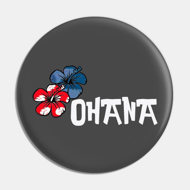 Ohana Flowers Pin by magicmirror