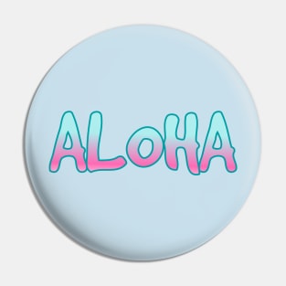 Aloha t-shirt designs Pin