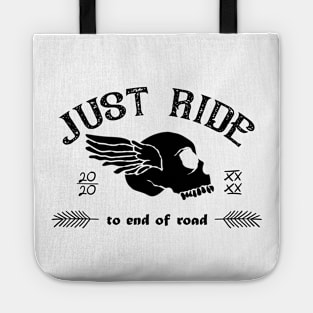 Just Ride Vintage Style Tote