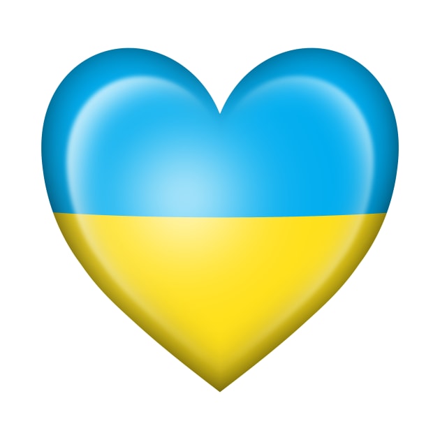 Ukrainian Heart by jeffbartels