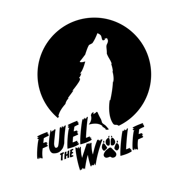 Fuel the Wolf - Logo (Black) by FueltheWolf