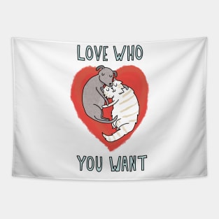 Love Who You Want Tapestry