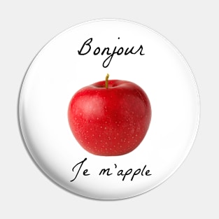 Je M'apple Pin