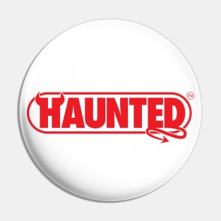 Haunted Old School Pin