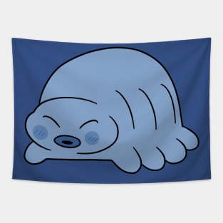 Blue Waterbear Tapestry