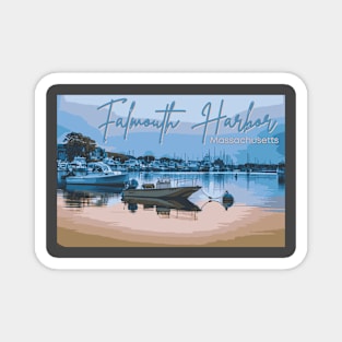 Falmouth Harbor, Cape Cod Magnet