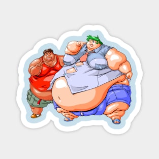 super chub and fat boy friend ver.2019 Magnet