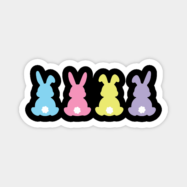 Easter Bunny Peeps 3 Magnet by Halby