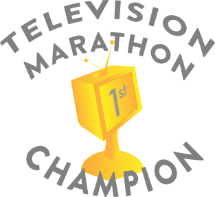 Television Marathon Champion (binge watcher) Magnet