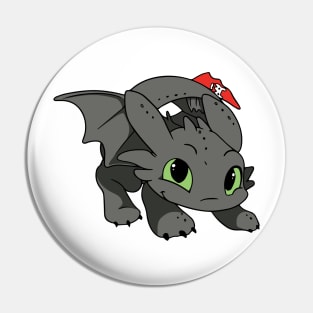 Happy Toothless dragon, cartoon character Httyd, night fury art Pin