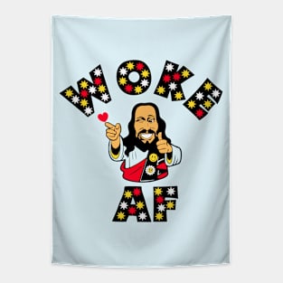 Woke AF - Jesus Tapestry