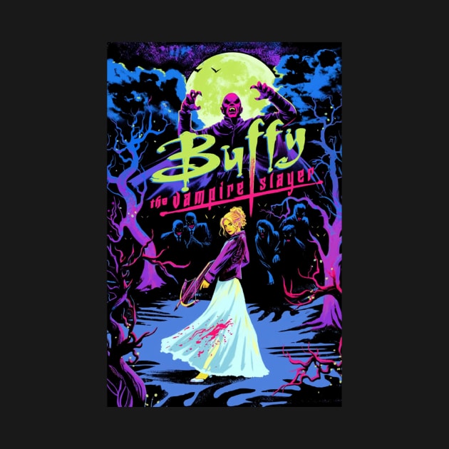 buffy the vampire slayer by snoddyshop