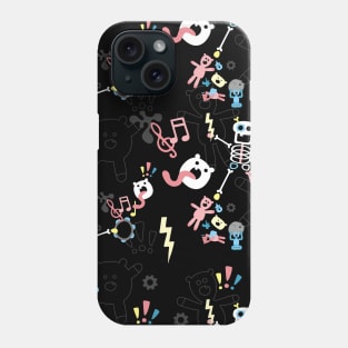 Cute Dance Macabre Pattern Phone Case