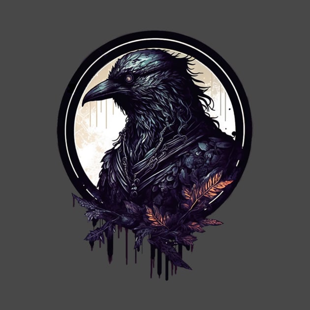 Gothic Raven by Mojitojoe