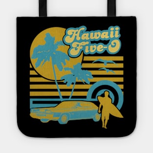 Hawaii Five 0 Classic Tv Series Vintage Tote