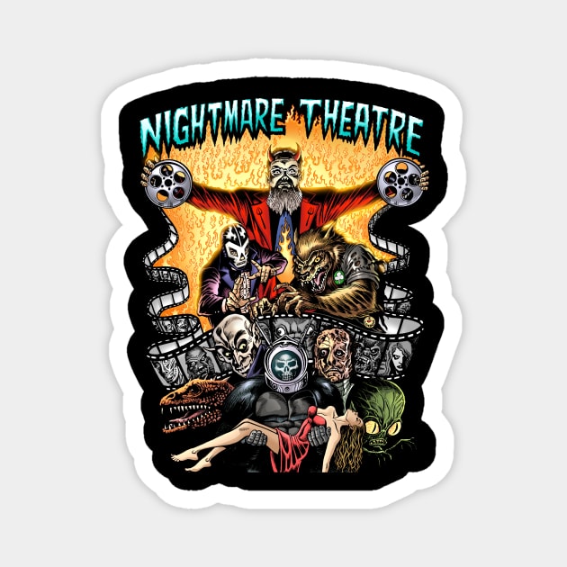 Nightmare Theatre Magnet by Nightmare Theatre