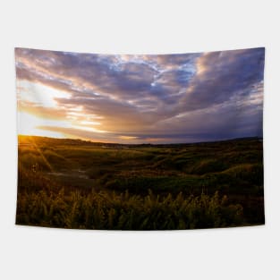 Hengistbury Head Rolling Hills Photo Tapestry