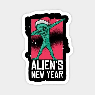 Dabbing Alien Magnet