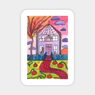 Haunted House Magnet