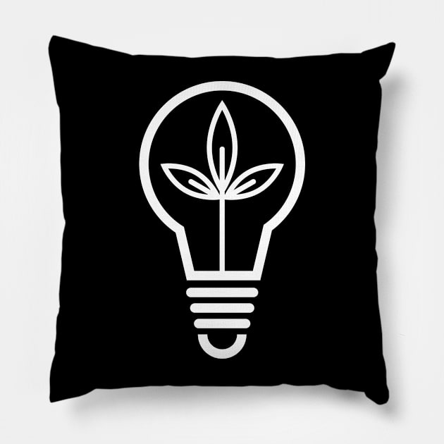 Green Energy Pillow by noodle's T-shirts!