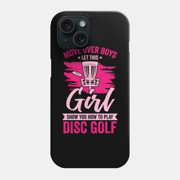 Funny Disc Golf Girl Gift Phone Case by Dolde08