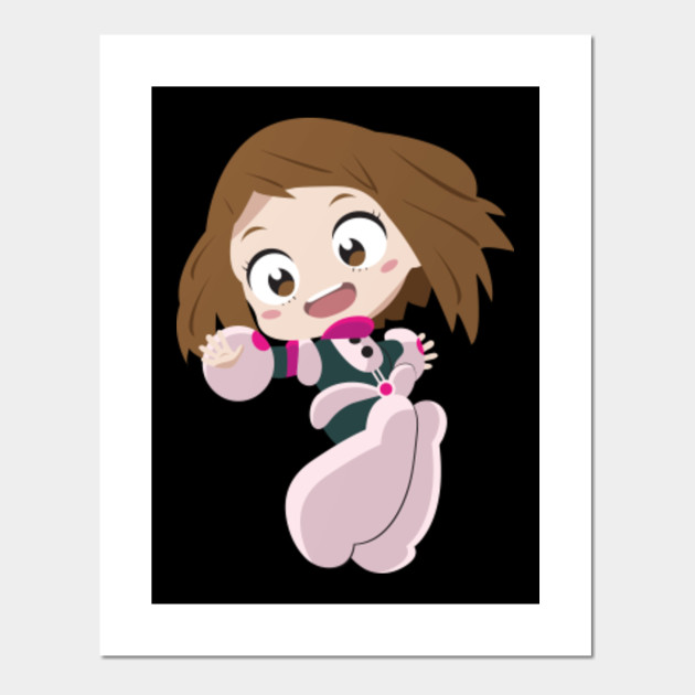 Chibi Ochaco Uraraka Ochaco Uraraka Posters And Art Prints