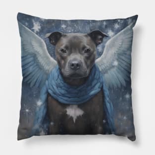 Angelic Staffy Pillow