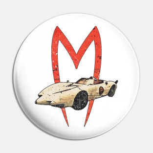 Speed Racer Comic Pin